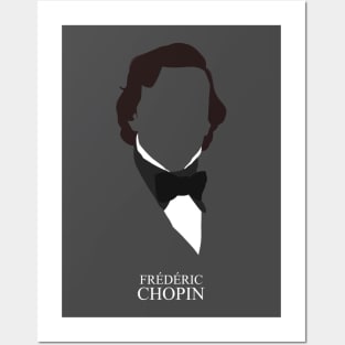 Frédéric Chopin - Minimalist Portrait Posters and Art